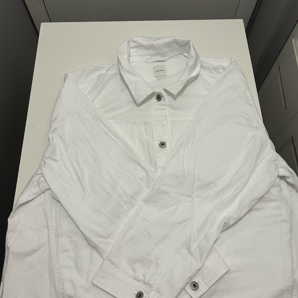 J. Jill Denim White Shirt